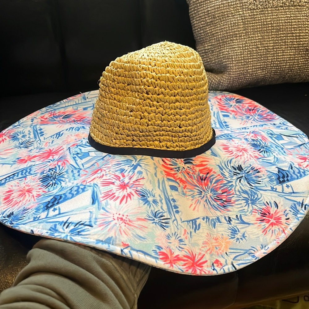 Lilly Pulitzer GWP Beach Hat NWT